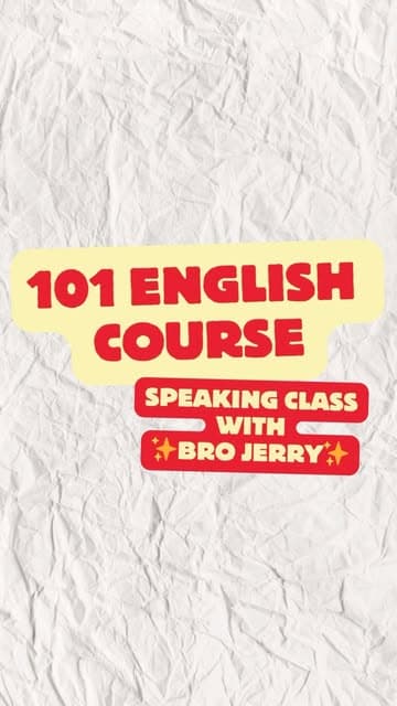 Instagram post by @101.englishcourse
