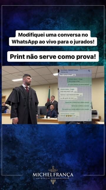 Instagram post by @advogadomichelfranca