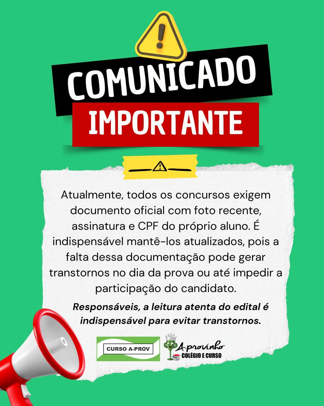 Instagram post by @aprovcursopreparatorio