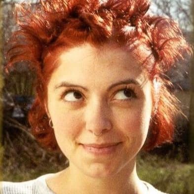 Brittany Petros with red hair date unknown