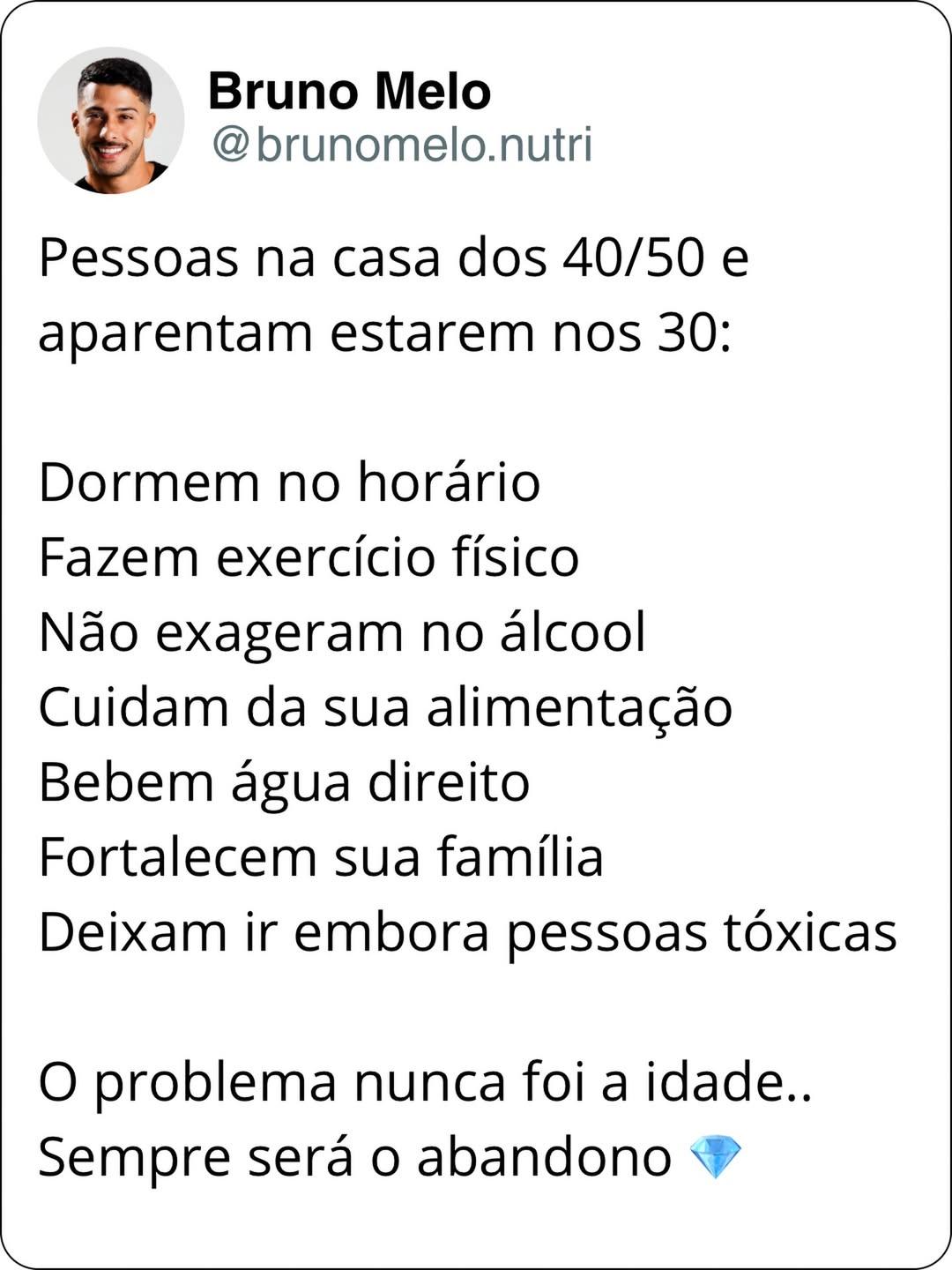 Instagram post by @brunomelo.nutri