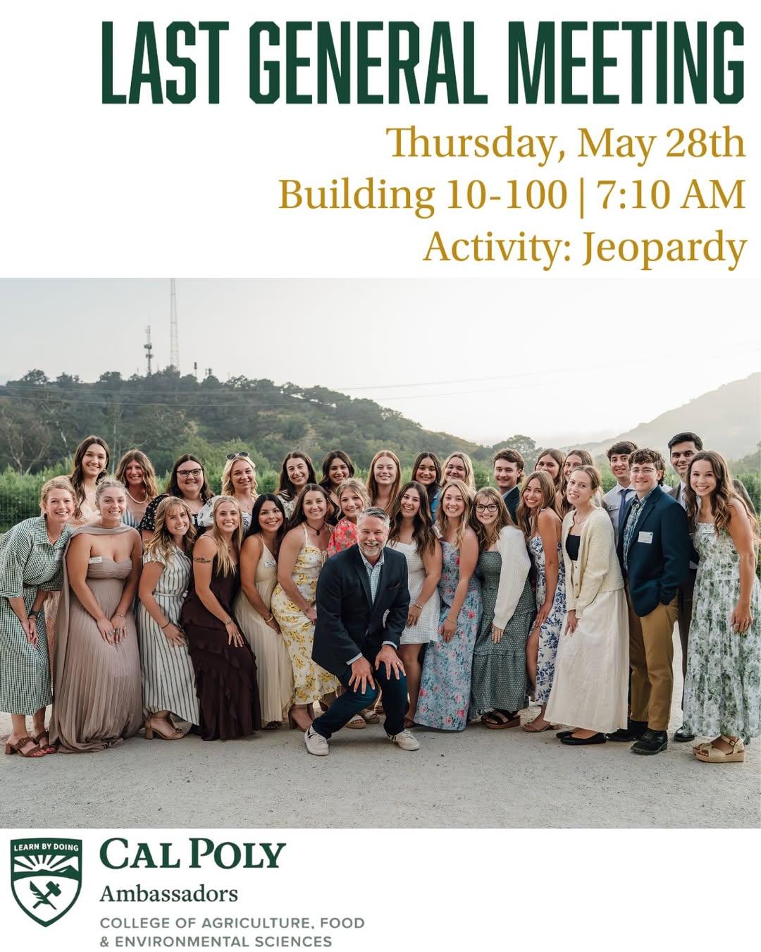 Instagram post by @calpoly_cafesambassadors
