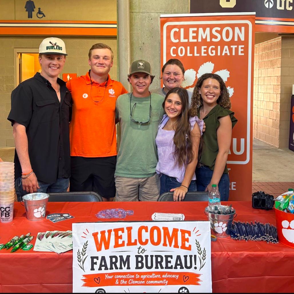 Instagram post by @clemsoncollegiatefarmbureau