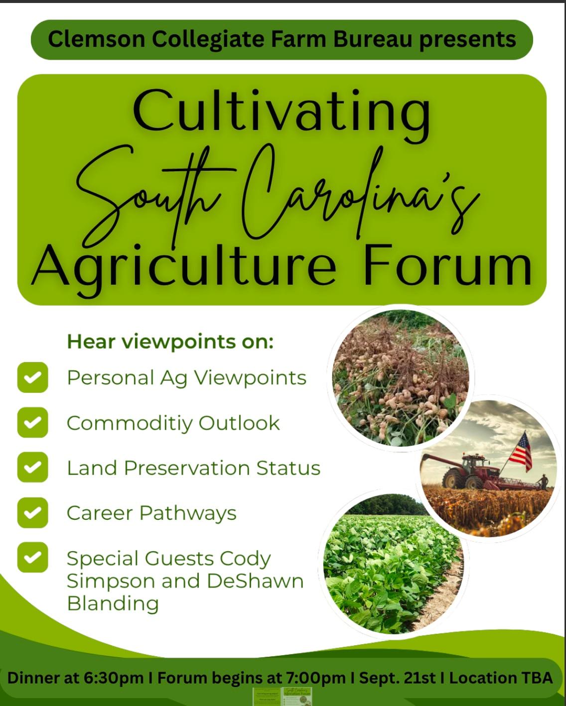 Instagram post by @clemsoncollegiatefarmbureau