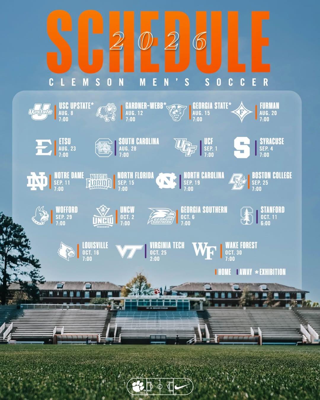 Instagram post by @clemsonmsoccer