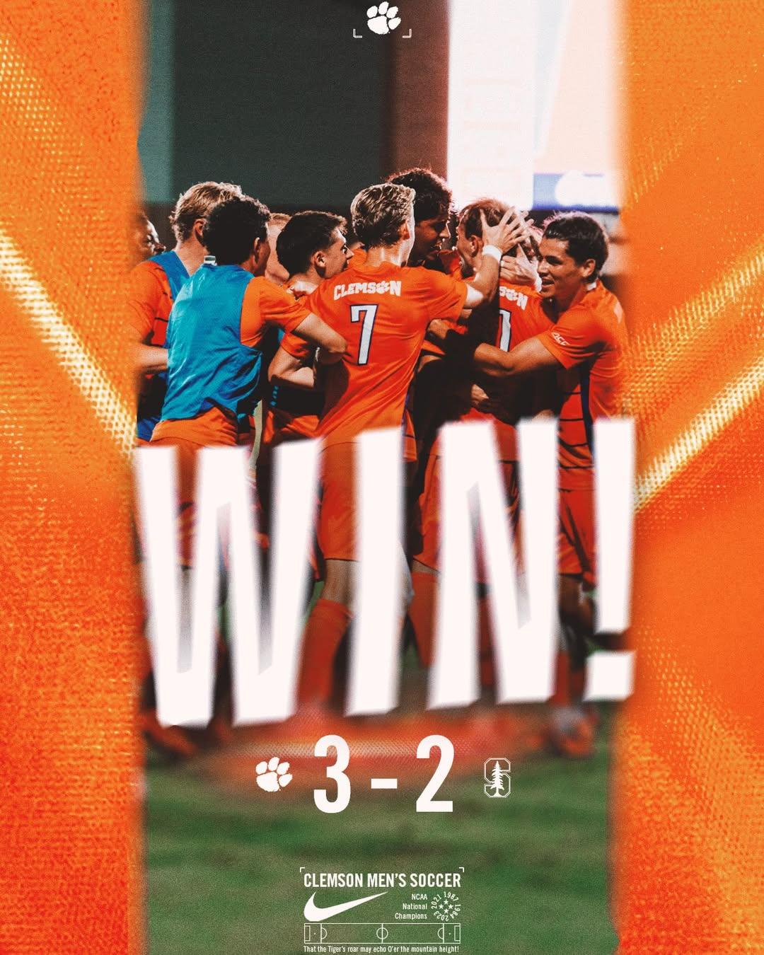 Instagram post by @clemsonmsoccer