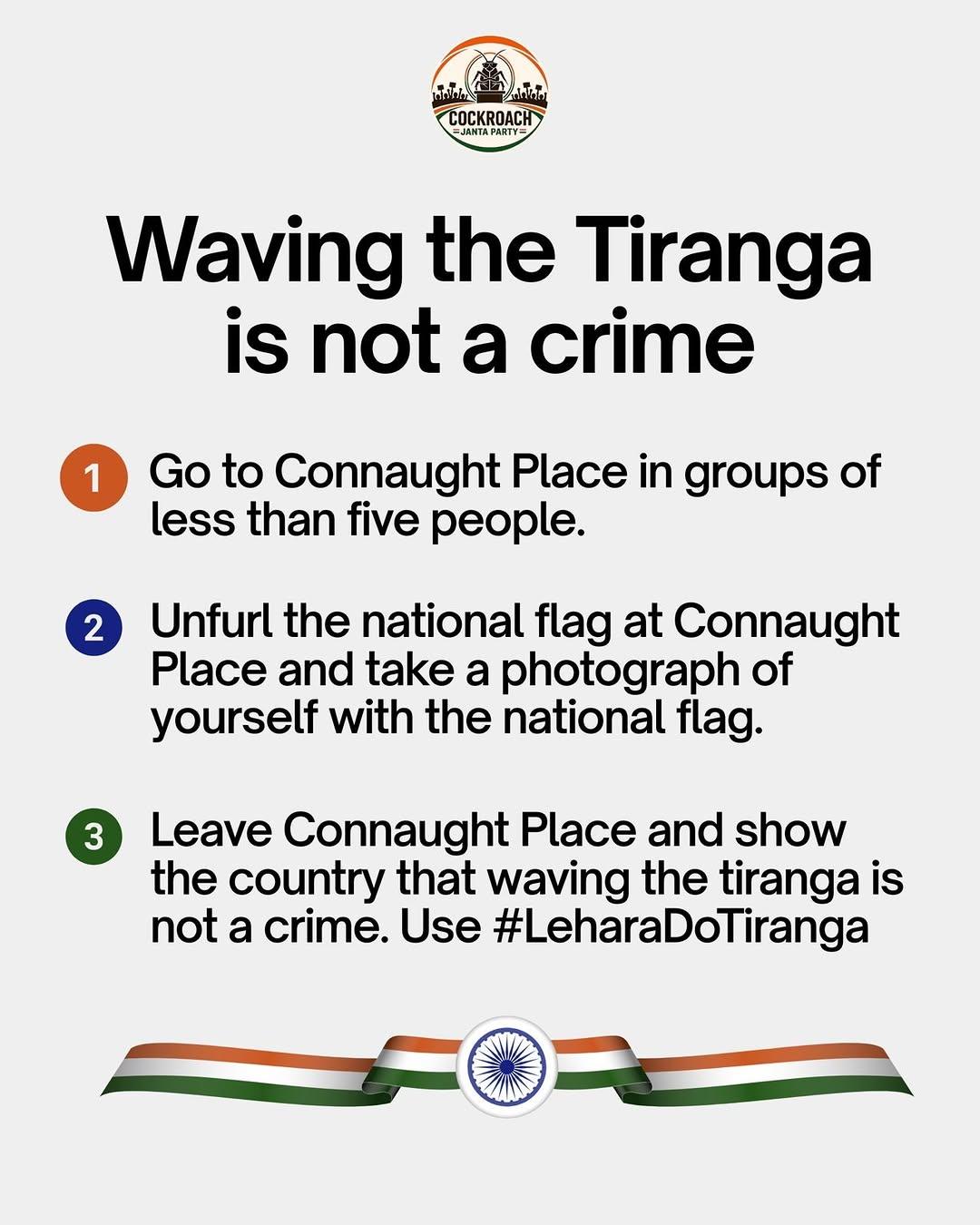 Instagram post by @cockroachjantaparty