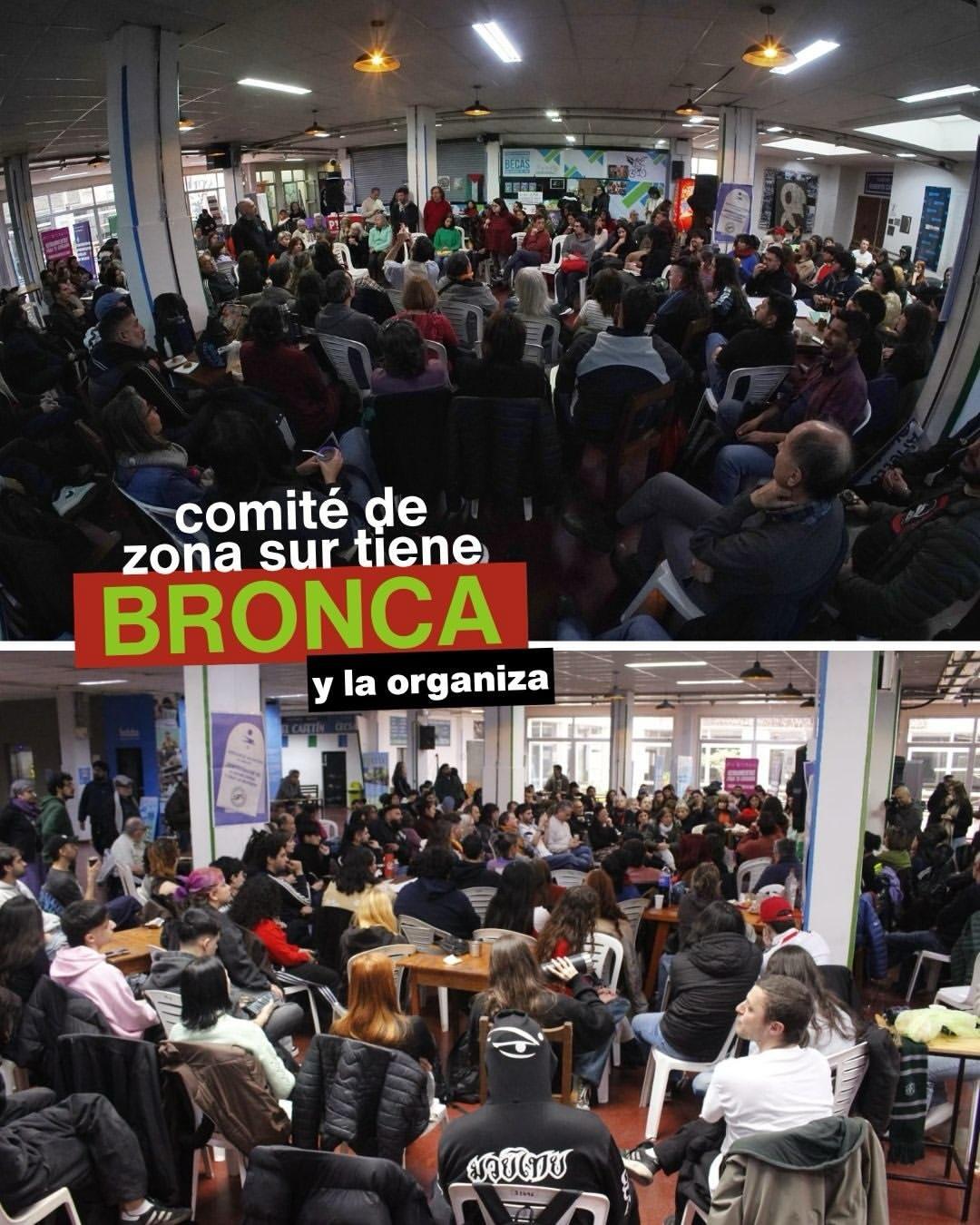 Instagram post by @comite.zona.sur.caba