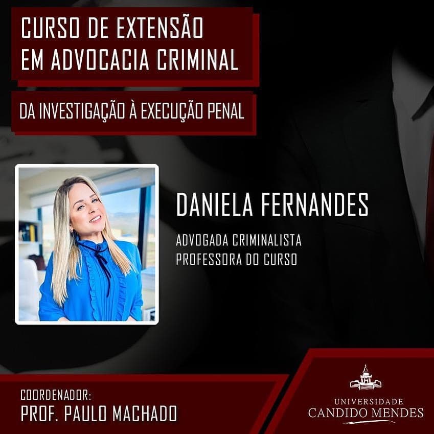 Instagram post by @danielacriminalista