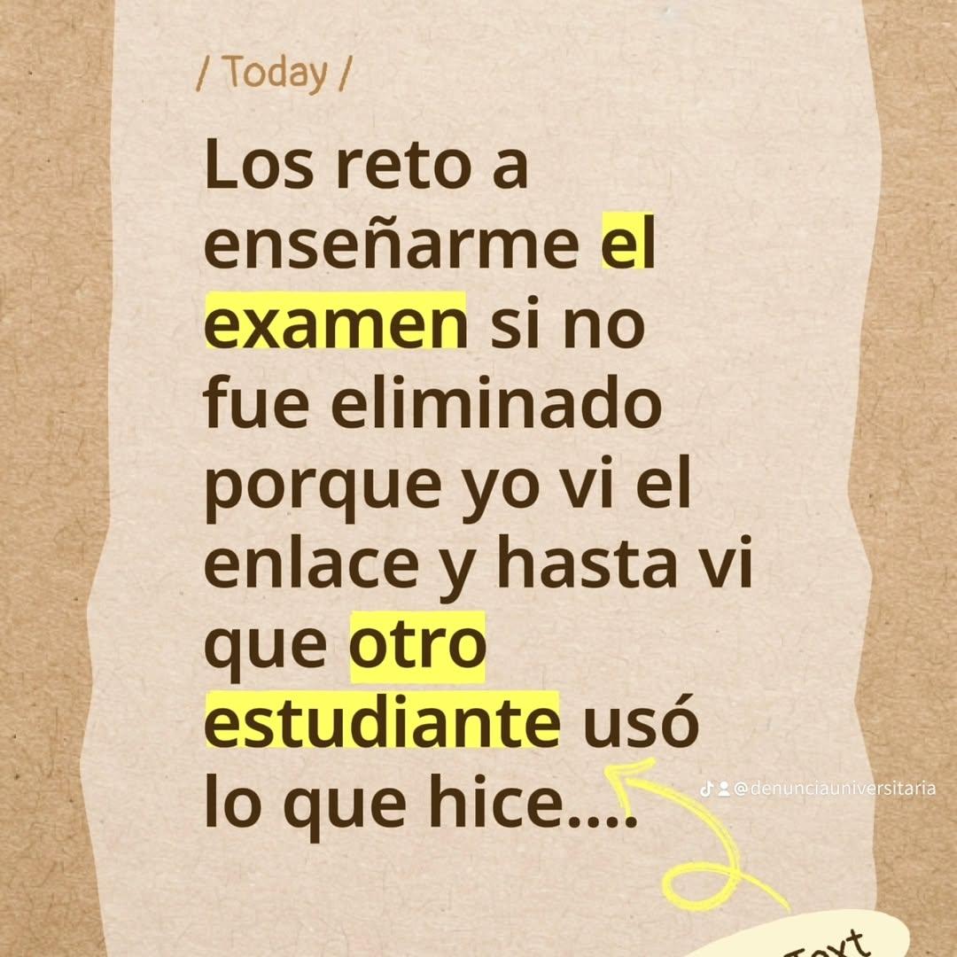 Instagram post by @denunciauniversidadapec