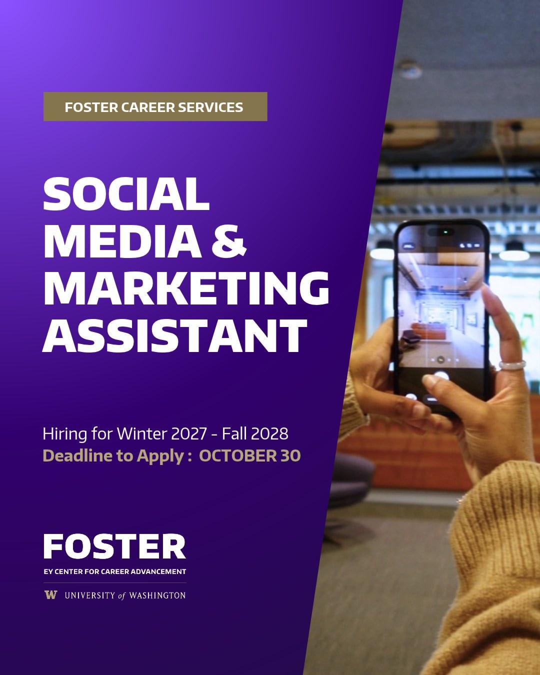 Instagram post by @fostercareers