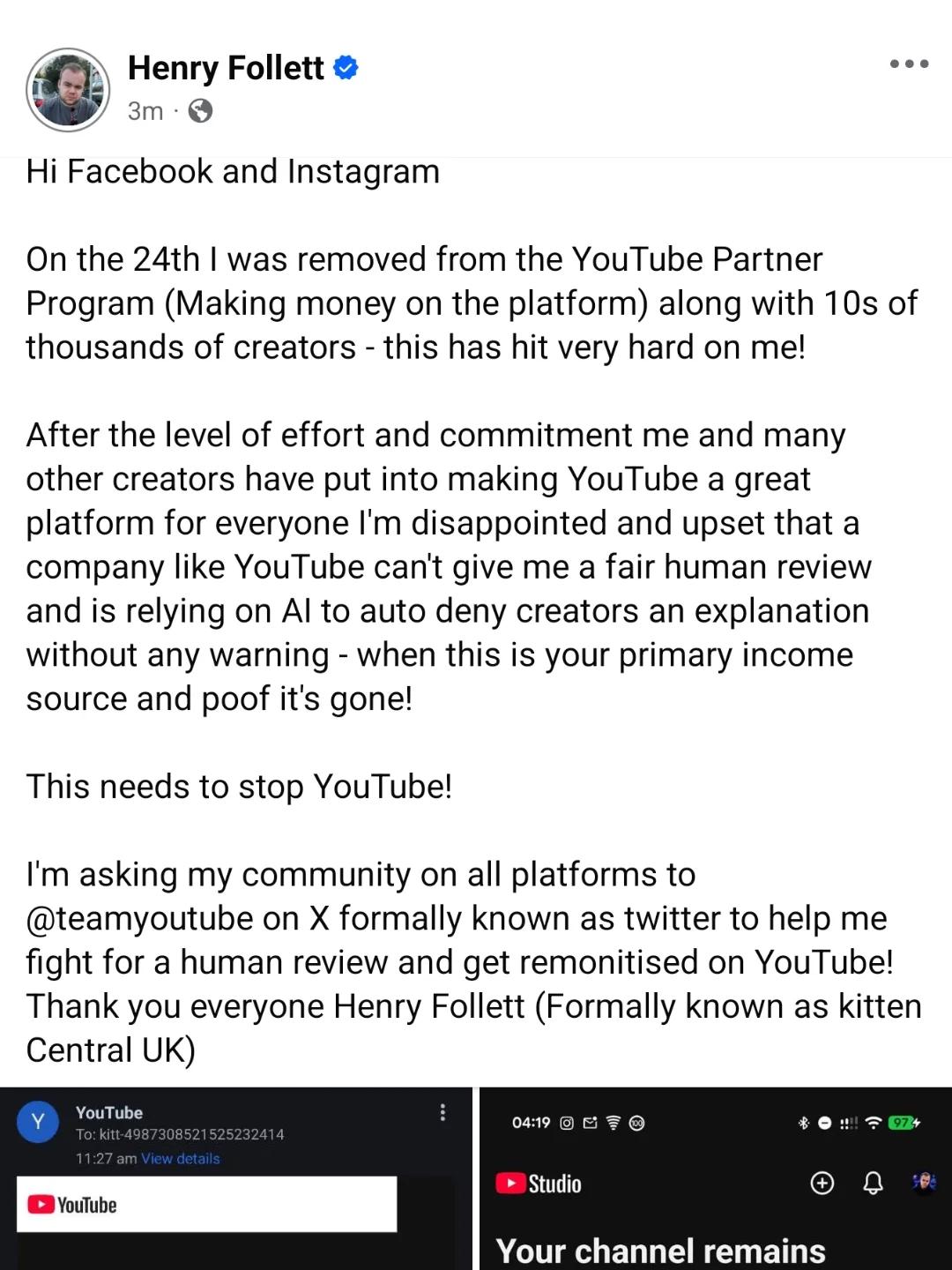 Instagram post by @henryjfollett