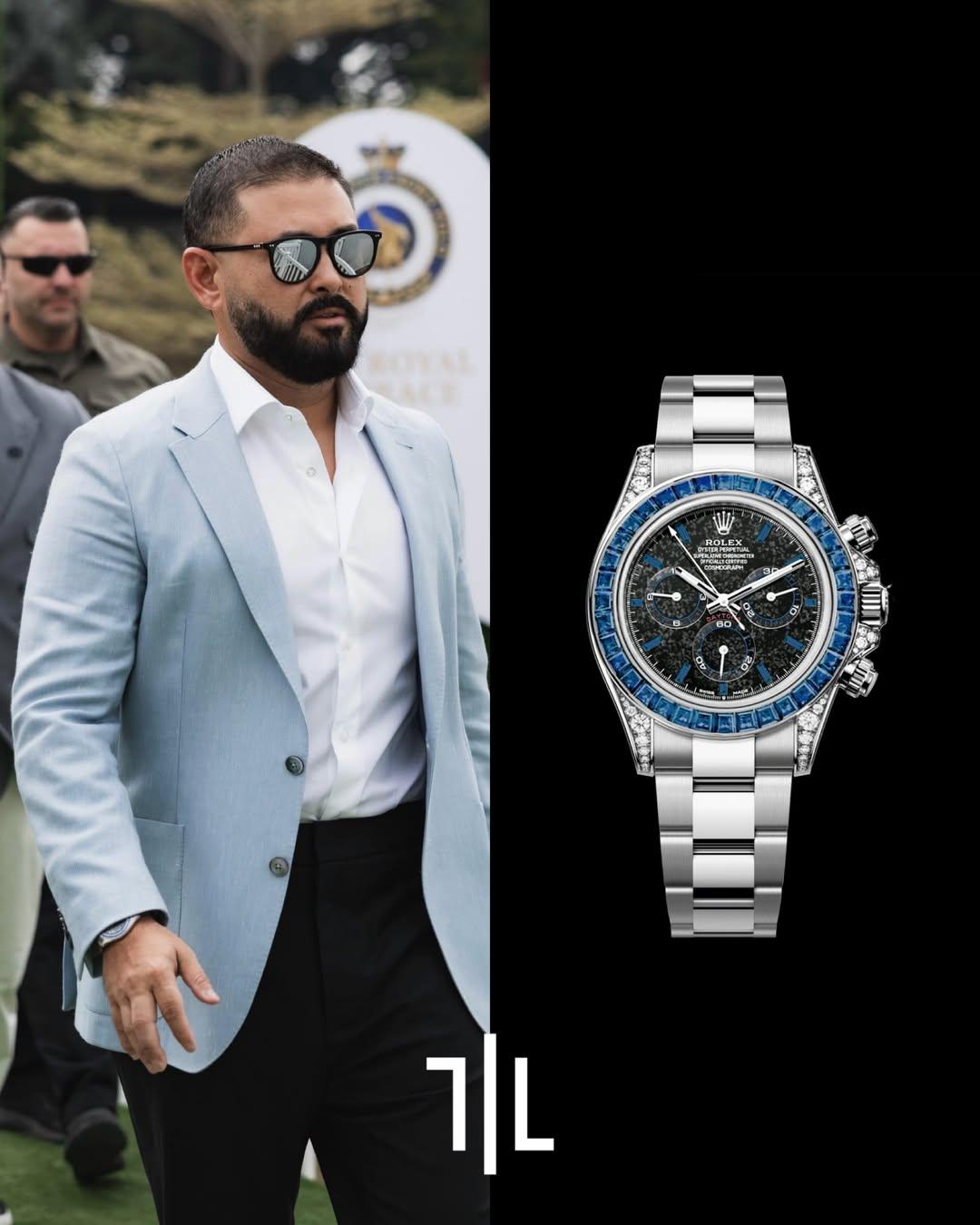 2026 Johor Super Crown Polo Tournament Rolex Daytona crown Prince sapphire blue