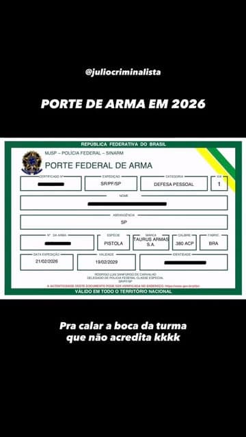 Instagram post by @juliocriminalista