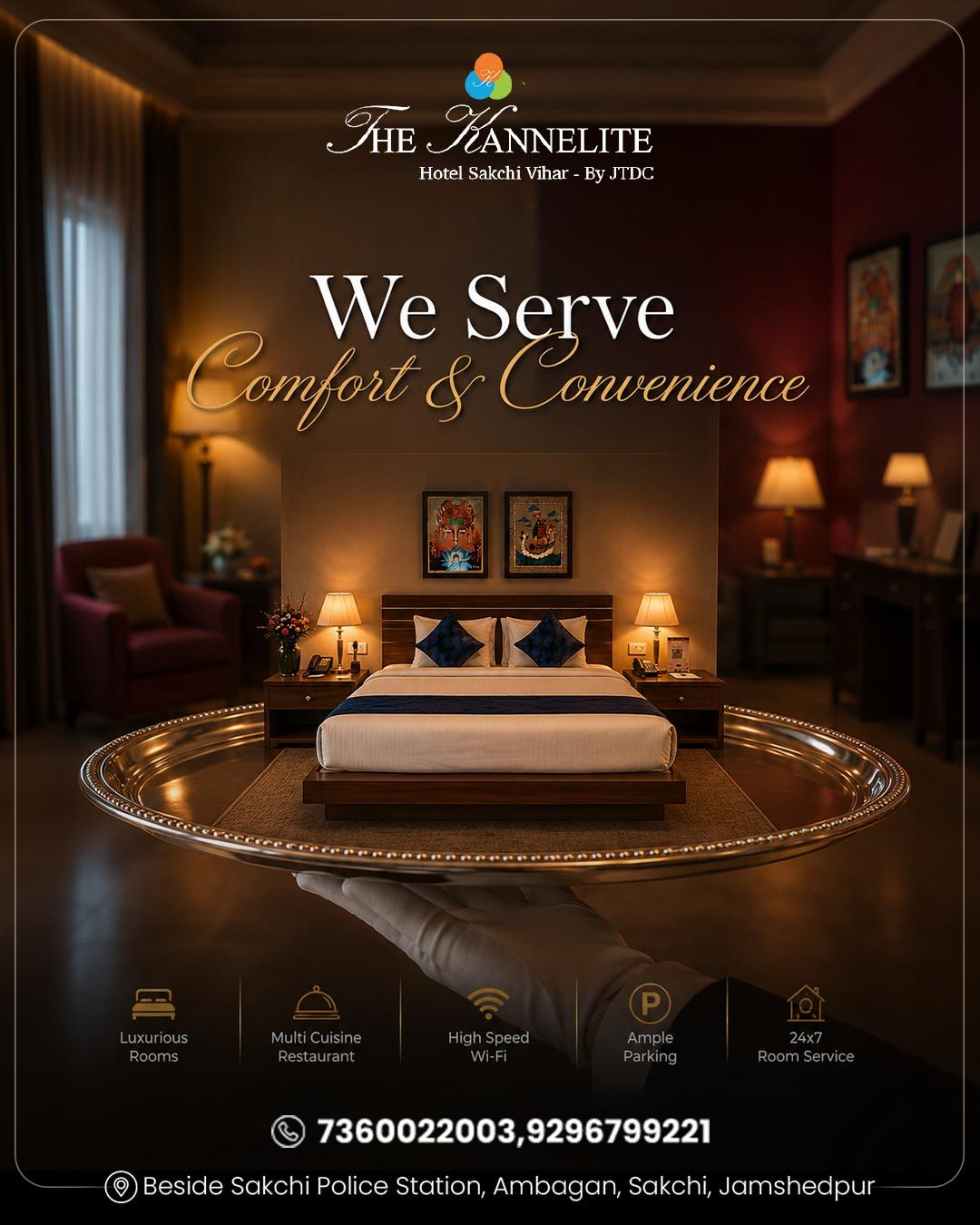 Instagram post by @kannelitehoteljamshedpur