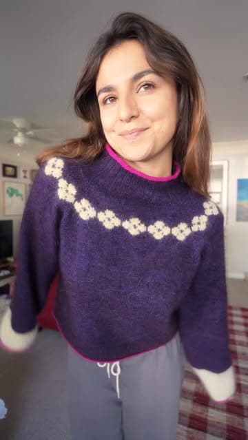 Instagram post by @knittingfae