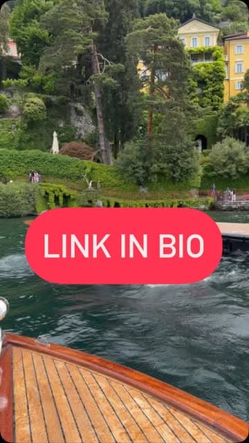 Instagram post by @lakecomo_boat