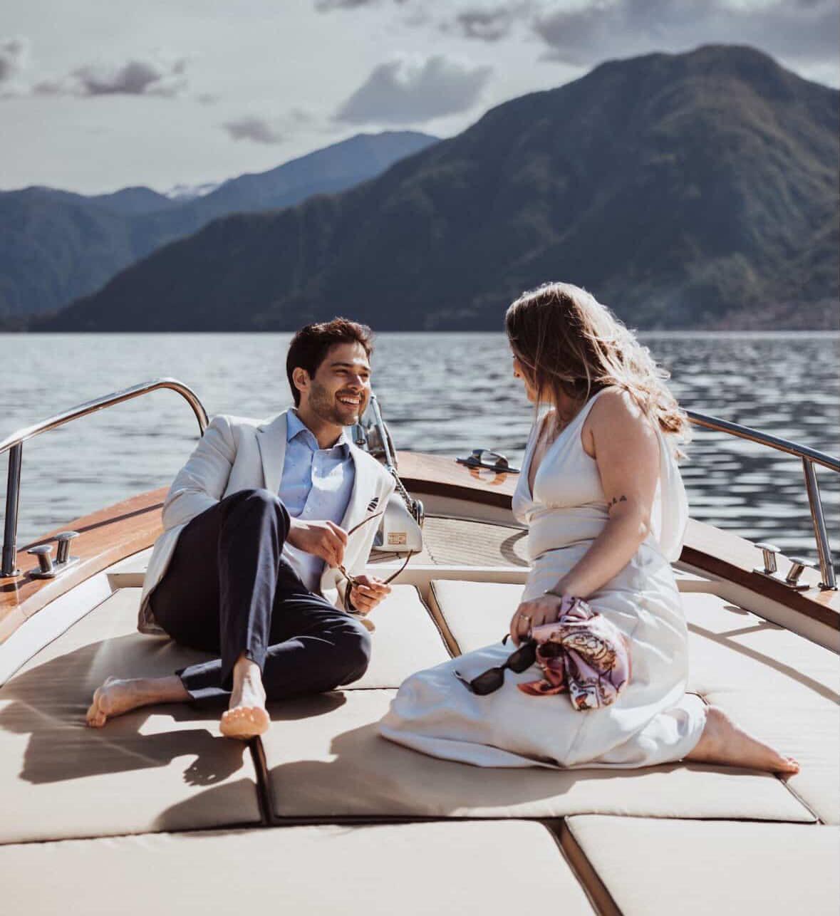 Instagram post by @lakecomobyboat