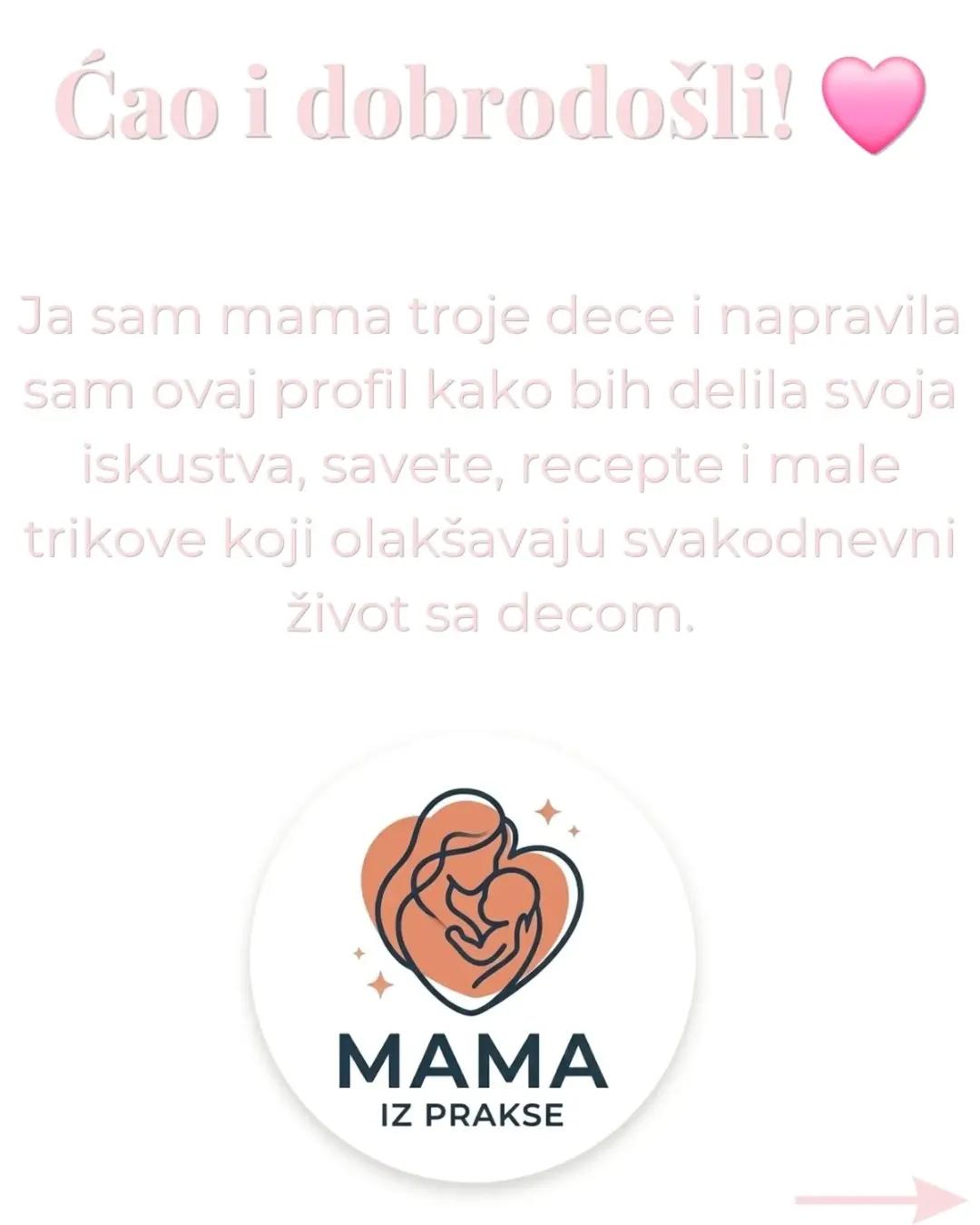 Instagram post by @mama_iz_prakse