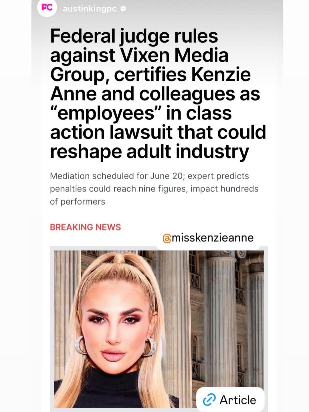Instagram post by @misskenzieanne