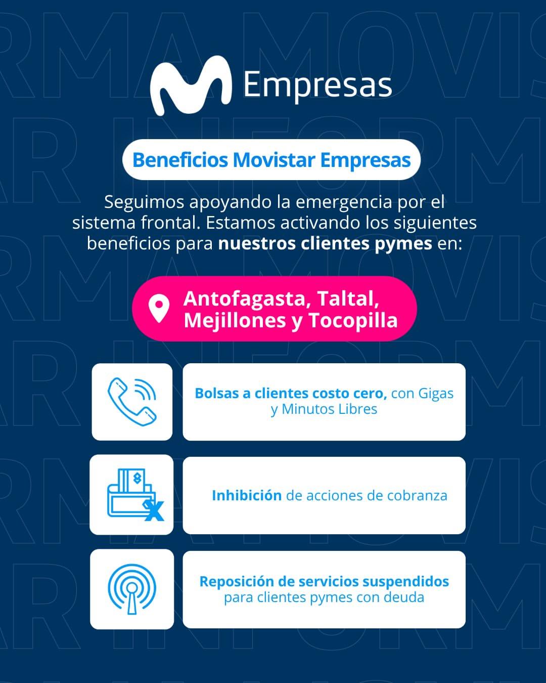 Instagram post by @movistarempresas_chile