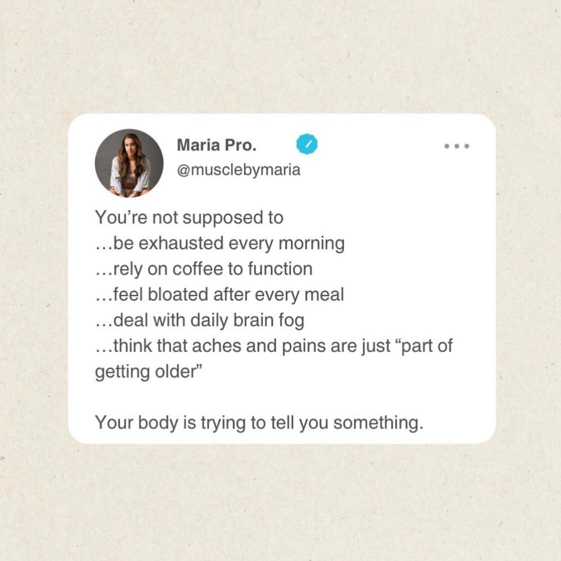 Instagram post by @musclebymaria