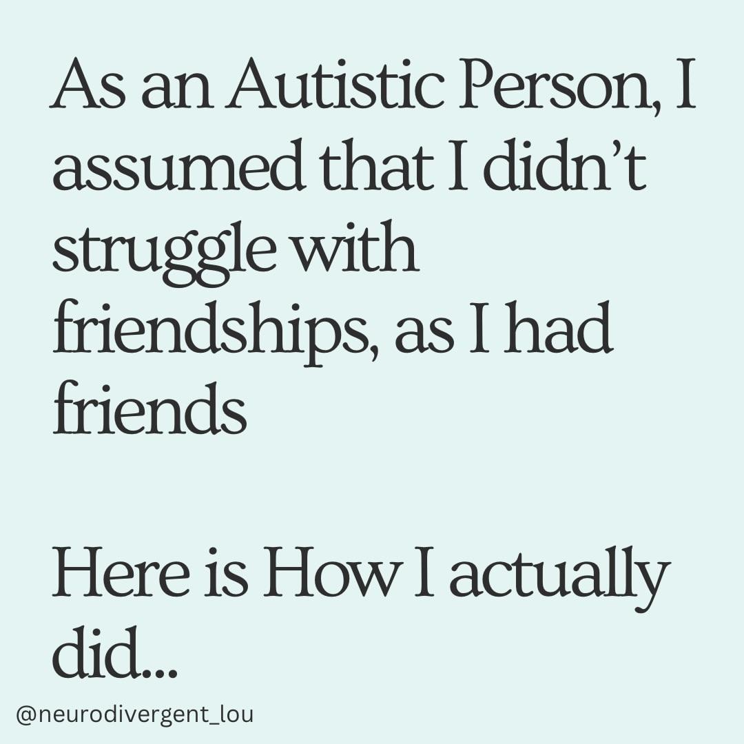 Instagram post by @neurodivergent_lou