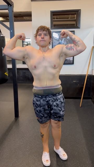 Instagram post by @obese_to_beast