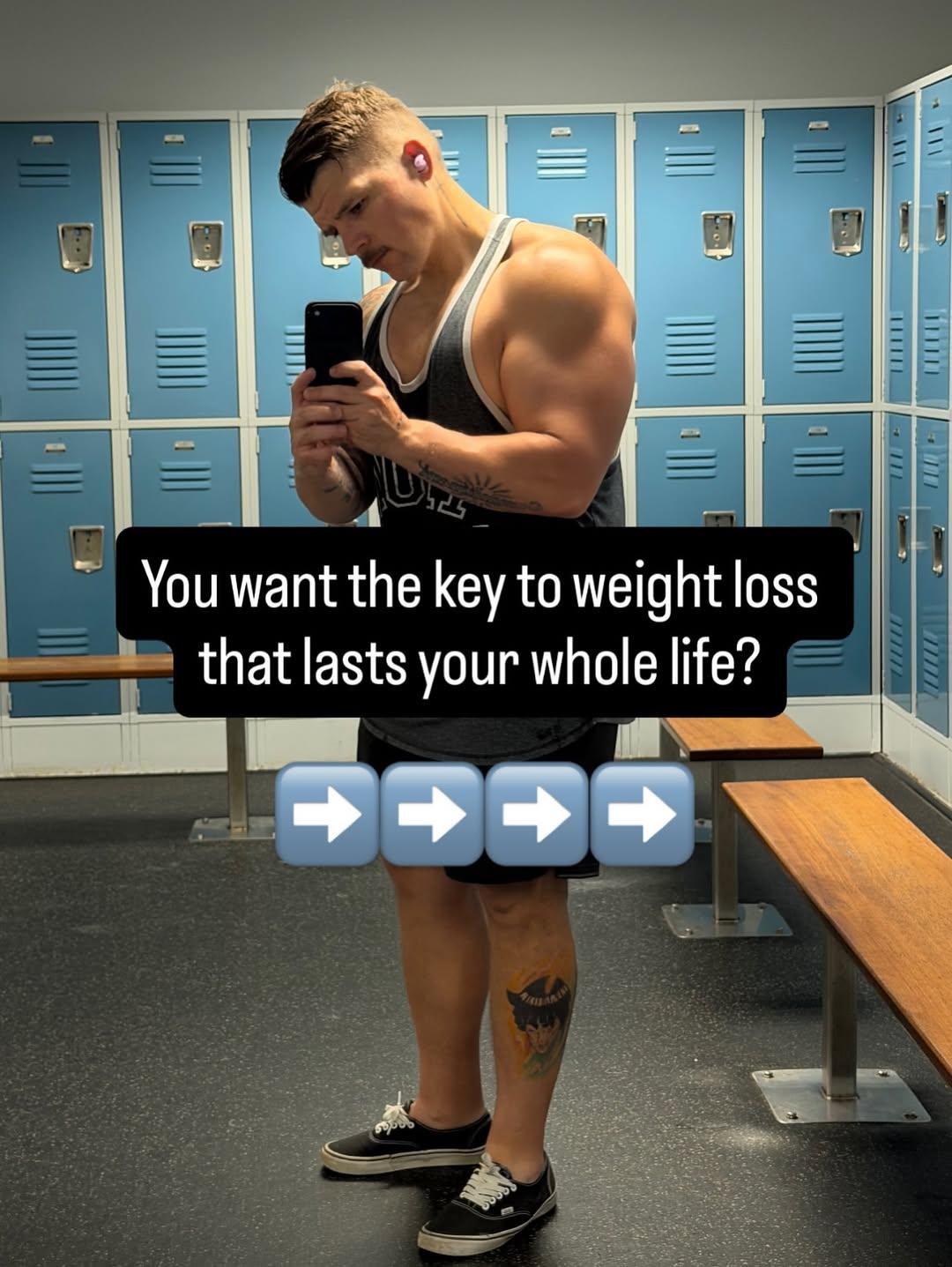 Instagram post by @obese_to_beast