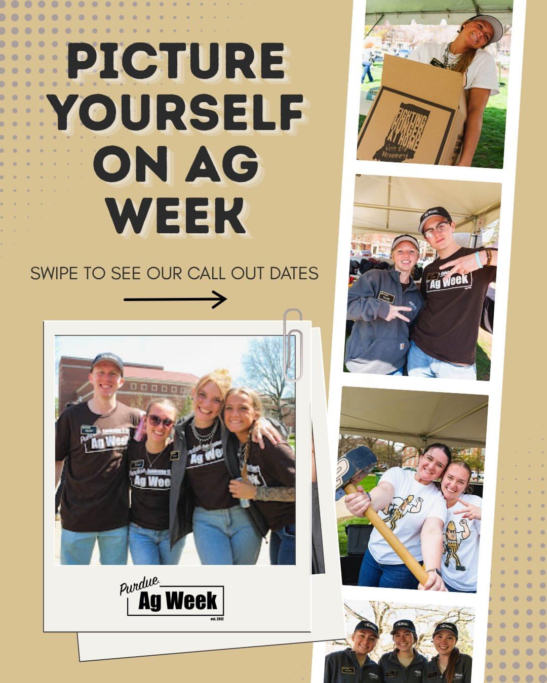 Instagram post by @purdueagweek