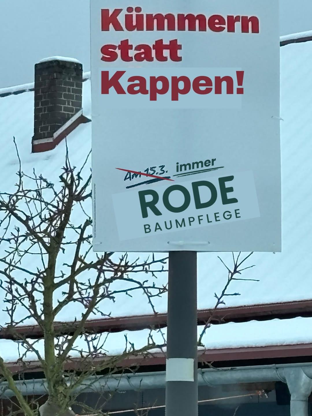 Instagram post by @rodebaumpflege
