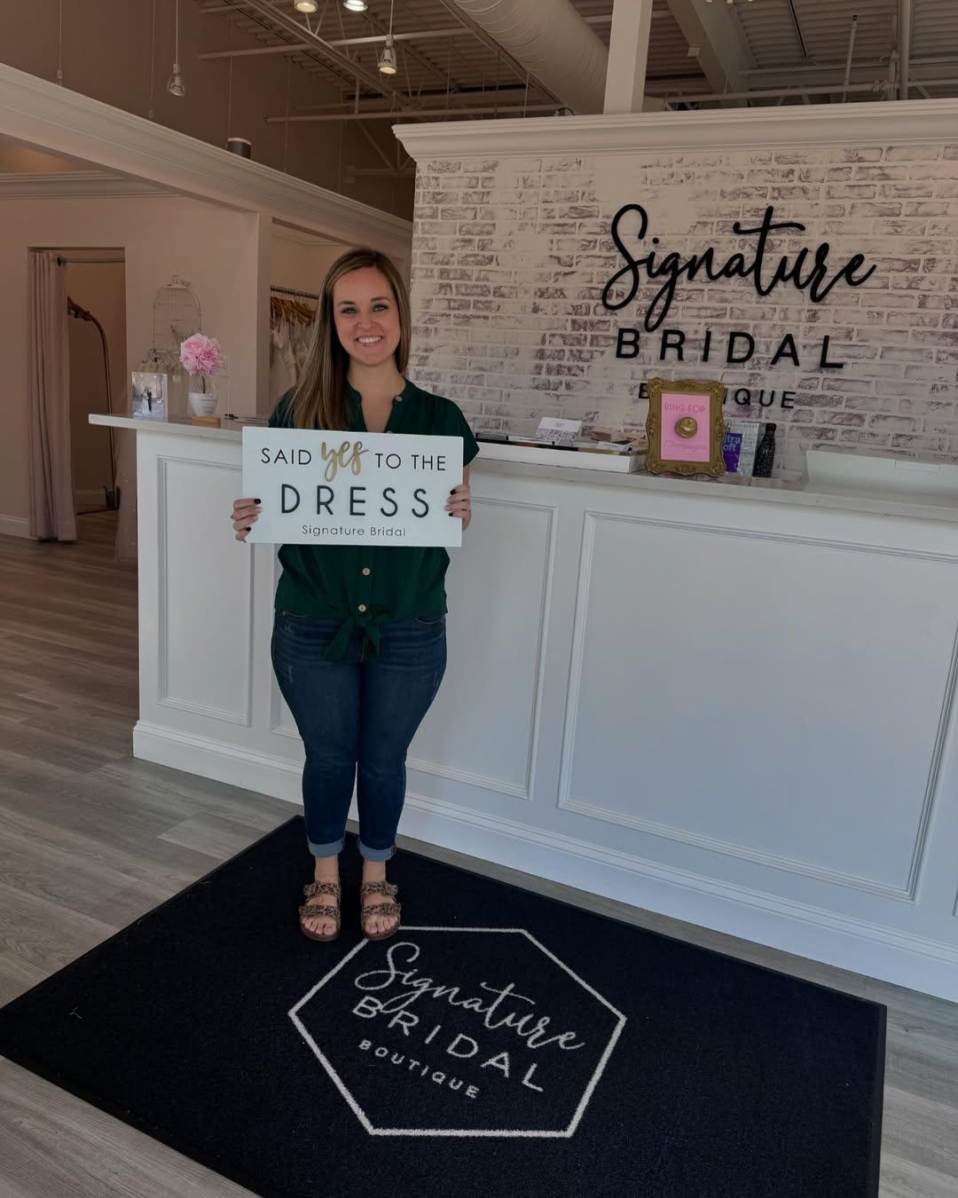 Instagram post by @signaturebridalstl
