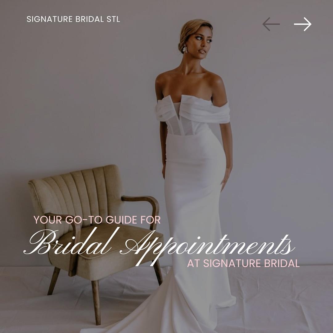 Instagram post by @signaturebridalstl
