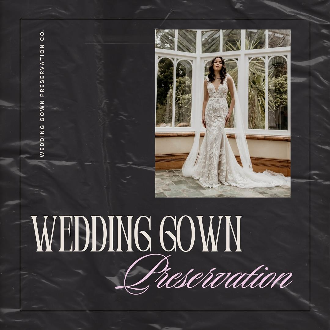 Wedding gown preservation through the Wedding Gown Preservation Co.