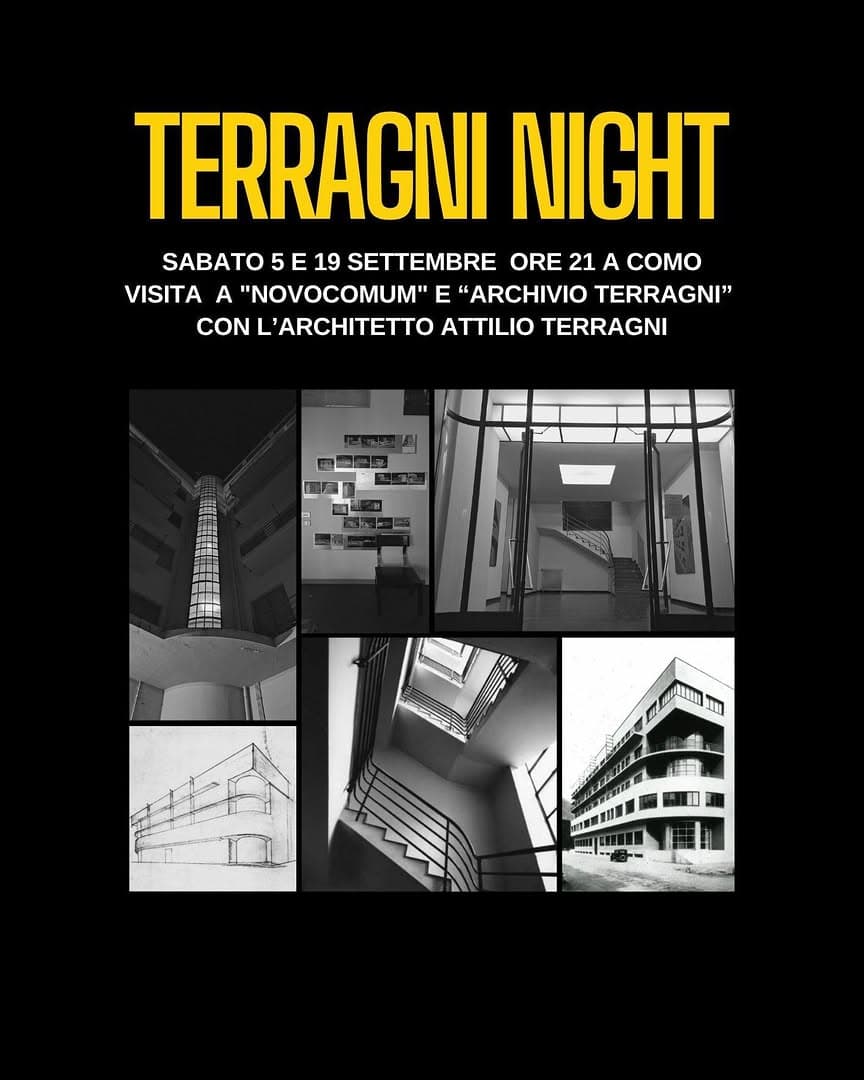 Visita esclusiva in orario serale al "Novocomum" e all’Archivio Terragni con Attilio Terragni.