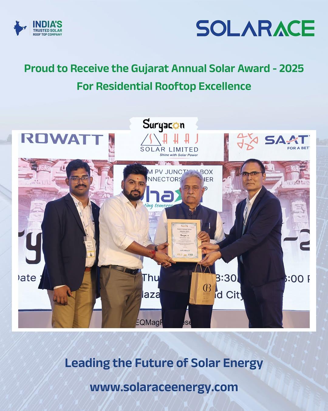 Instagram post by @solarace_energy