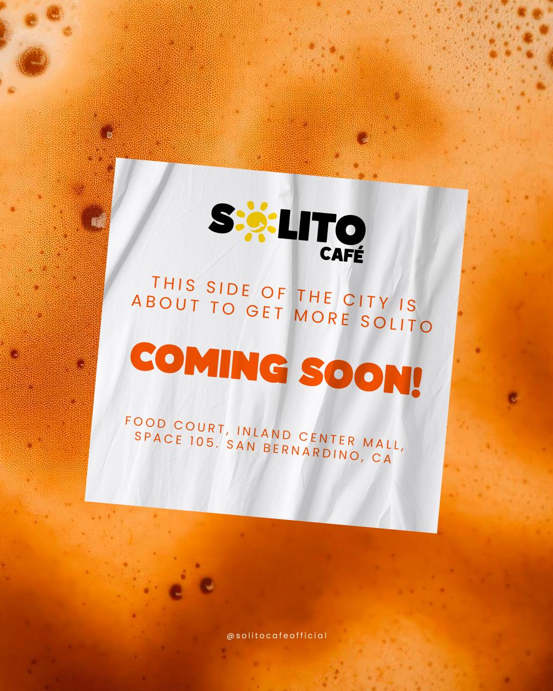 Instagram post by @solitocafeofficial