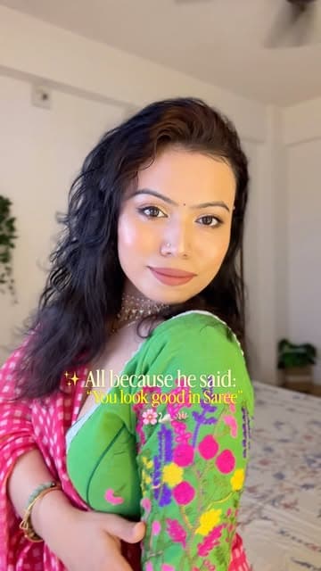Instagram post by @stylewithparomita