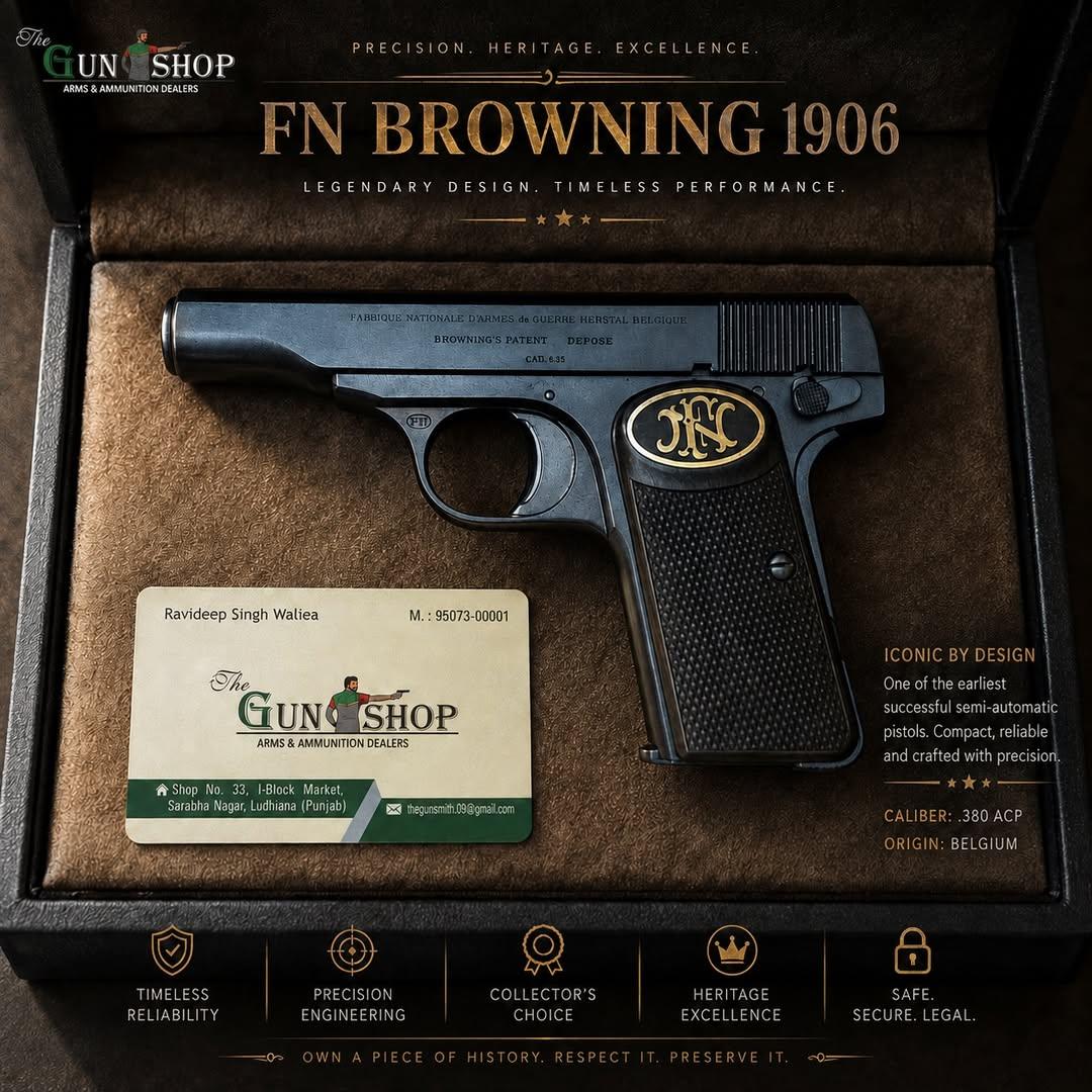 Instagram post by @thegunshop_ludhiana