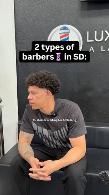 Instagram post by @theluxurybarberlounge