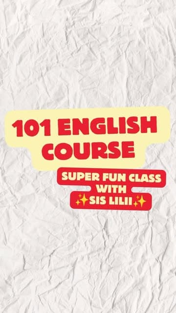 @101.englishcourse's Instagram post posted on date 10/4/2026 which generated 0 likes and 0 comments