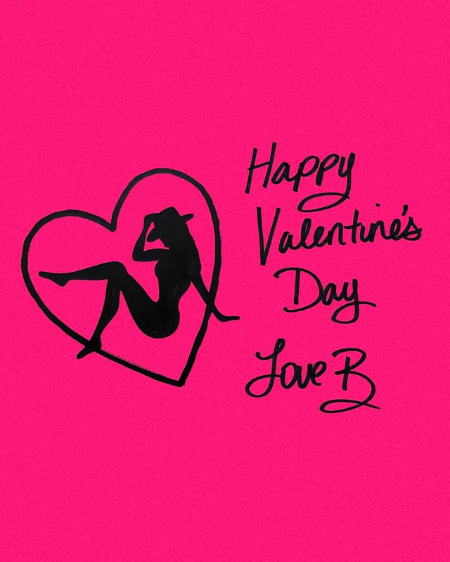@beyonce's Instagram post posted on date 2/14/2026 which generated 850544 likes and 19426 comments