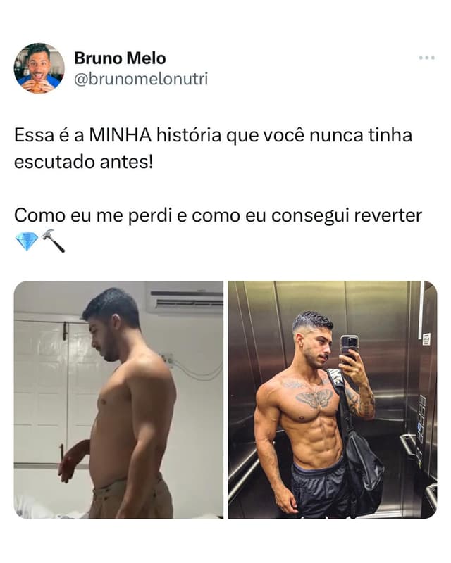 @brunomelo.nutri's Instagram post posted on date 5/6/2024 which generated 3 likes and 127 comments