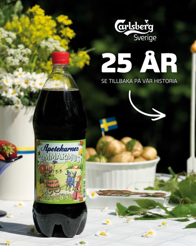 @carlsbergsverige's Instagram post posted on date 6/19/2026 which generated 311 likes and 29 comments