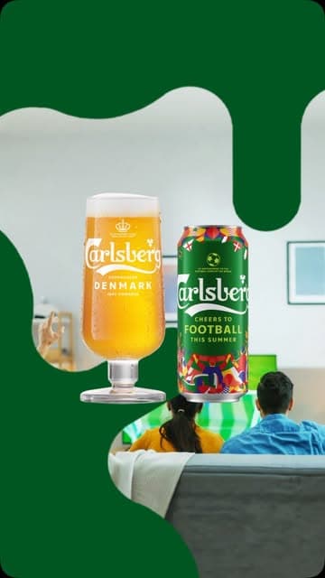 @carlsbergua's Instagram post posted on date 6/25/2026 which generated 22 likes and 0 comments