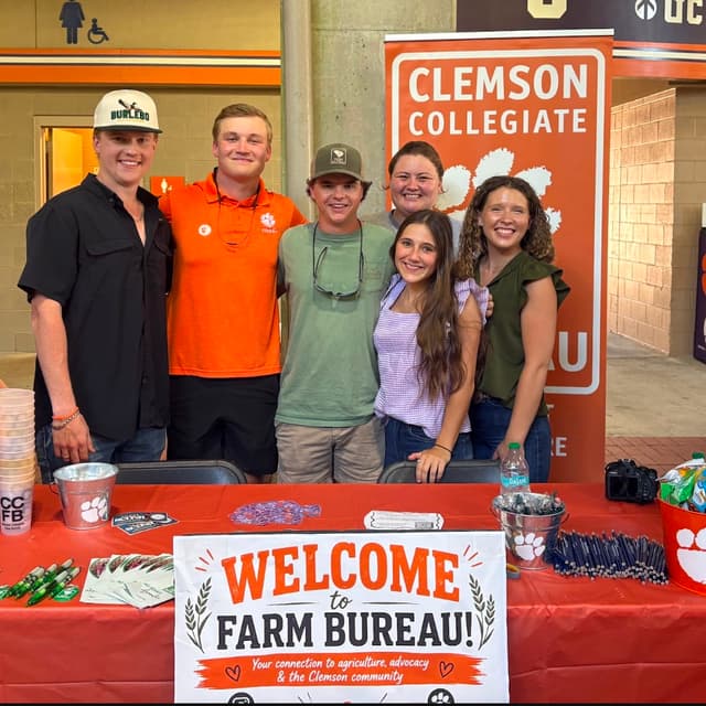 @clemsoncollegiatefarmbureau's Instagram post posted on date 8/20/2026 which generated 138 likes and 2 comments