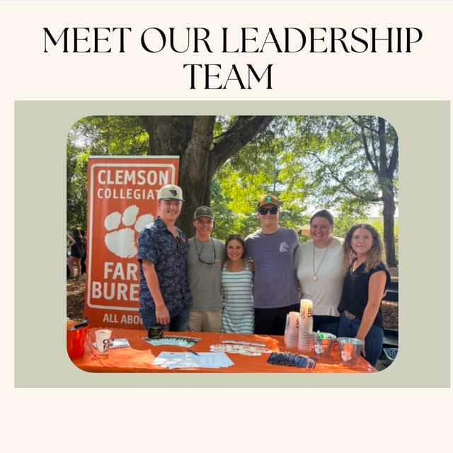 @clemsoncollegiatefarmbureau's Instagram post posted on date 8/31/2026 which generated 82 likes and 3 comments
