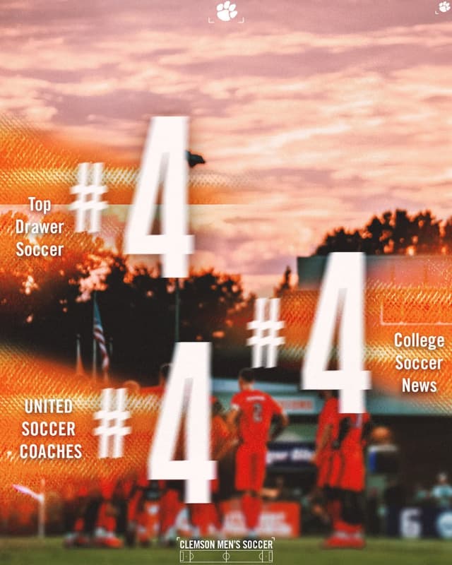 @clemsonmsoccer's Instagram post posted on date 10/13/2026 which generated 461 likes and 1 comments