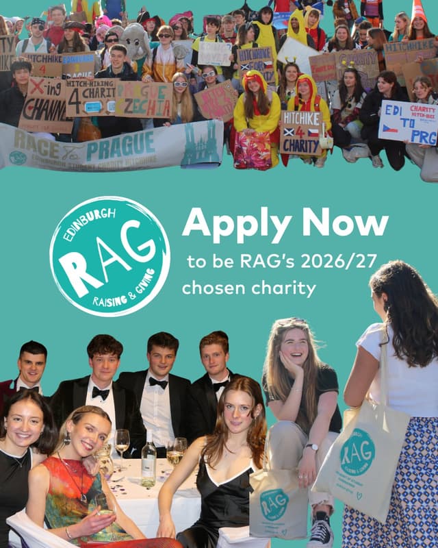 @edinburghrag's Instagram post posted on date 6/9/2026 which generated 20 likes and 0 comments