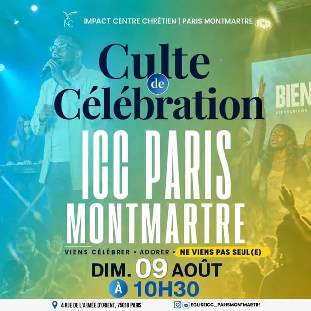 @egliseicc_parismontmartre's Instagram post posted on date 8/8/2026 which generated 7 likes and 0 comments
